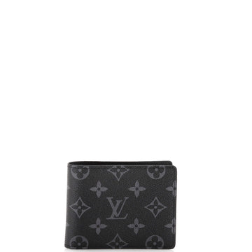 Louis Vuitton Multiple Wallet Monogram Eclipse Canvas