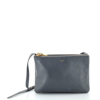 Celine Trio Crossbody Bag Leather Small