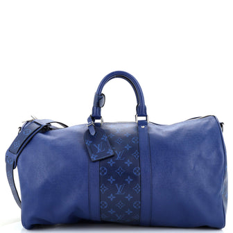 Louis Vuitton Keepall Bandouliere Bag Monogram Taigarama 50