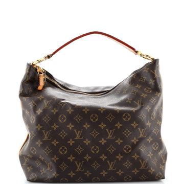 Louis Vuitton Sully Handbag Monogram Canvas MM