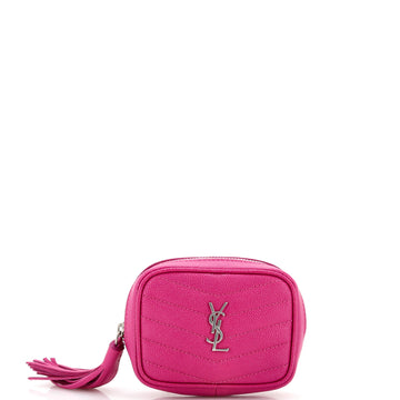 Saint Laurent Lou Camera Bag Matelasse Chevron Leather Baby