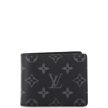 Louis Vuitton Slender Wallet Monogram Eclipse Canvas