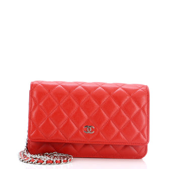 Chanel Wallet on Chain Quilted Caviar