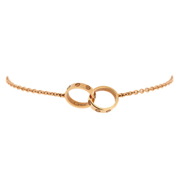 Cartier Love Interlocking Bracelet 18K Rose Gold