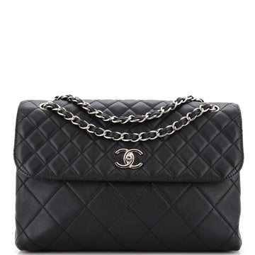 Chanel In The Business Flap Bag Quilted Calfskin Maxi