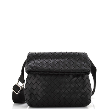 Bottega Veneta Fold Messenger Bag Intrecciato Nappa Small