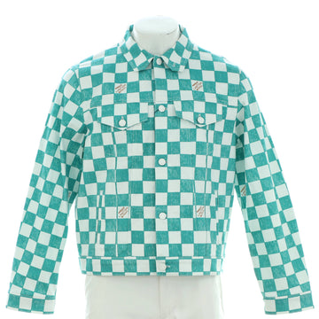 Louis Vuitton Men's Trucker Jacket Damier Denim