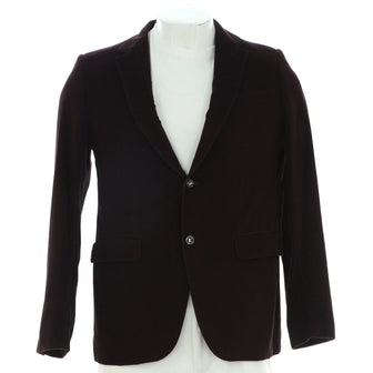 Louis Vuitton Men's Single Breasted Blazer Corduroy