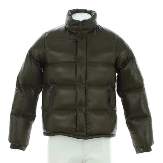 Moncler Men's Everest Puffer Jacket Quilted Nylon with Down