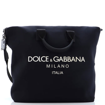 Dolce & Gabbana Palermo Convertible Tote Neoprene Large