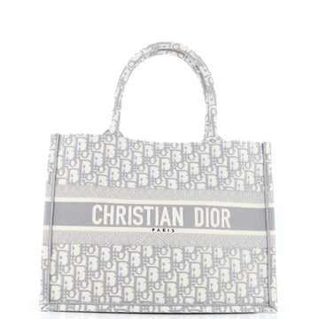 Christian Dior Book Tote Oblique Canvas Medium