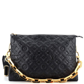 Louis Vuitton Coussin Bag Monogram Embossed Lambskin MM
