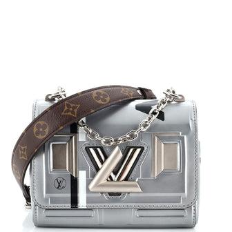 Louis Vuitton Twist Handbag Limited Edition Embossed Epi Space Leather PM