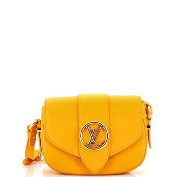 Louis Vuitton LV Pont 9 Soft Bag Leather PM