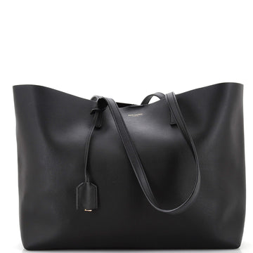 Saint Laurent Shopper Tote Leather Large