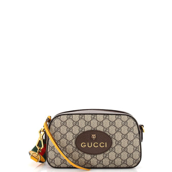 Gucci Neo Vintage Camera Messenger Bag GG Coated Canvas