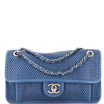 Chanel Up In The Air Flap Bag Perforated Leather Medium