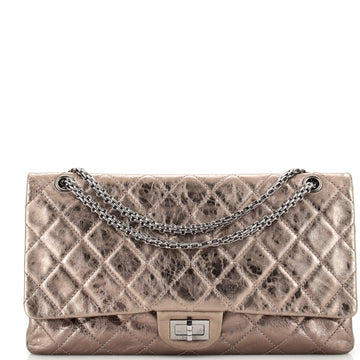 Chanel Reissue 2.55 Flap Bag Quilted Metallic Aged Calfskin 228