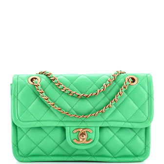 Chanel Sweet Classic Flap Bag Quilted Caviar Medium