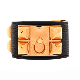 Hermes Collier de Chien Bracelet Leather