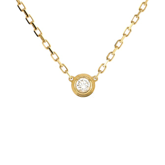 Cartier Cartier D'Amour Pendant Necklace 18K Yellow Gold and Diamond Small