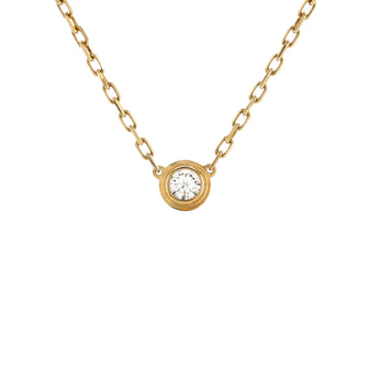 Cartier Cartier D'Amour Pendant Necklace 18K Yellow Gold and Diamond Small