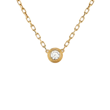 Cartier Cartier D'Amour Pendant Necklace 18K Yellow Gold and Diamond Small