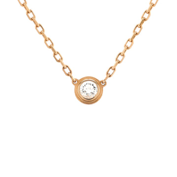 Cartier Cartier D'Amour Pendant Necklace 18K Rose Gold with Diamond Small