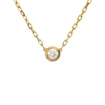Cartier Cartier D'Amour Pendant Necklace 18K Yellow Gold and Diamond Small