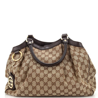 Gucci Sukey Tote GG Canvas Medium