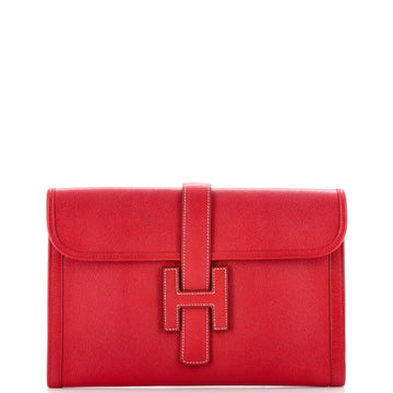 Hermes Jige Clutch Courchevel PM