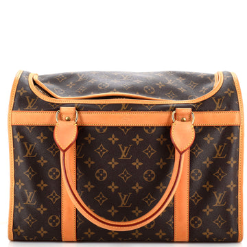 Louis Vuitton Dog Carrier Bag Monogram Canvas 40