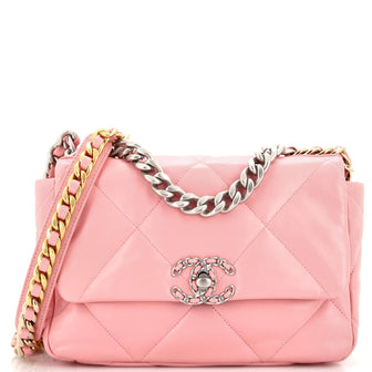 Chanel 19 Flap Bag Quilted Leather Medium
