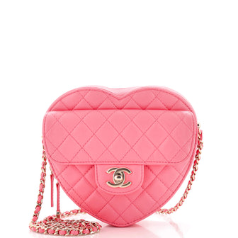 Chanel CC in Love Heart Bag Quilted Lambskin
