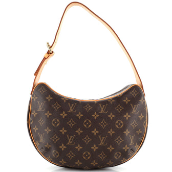 Louis Vuitton Croissant Handbag Monogram Canvas MM