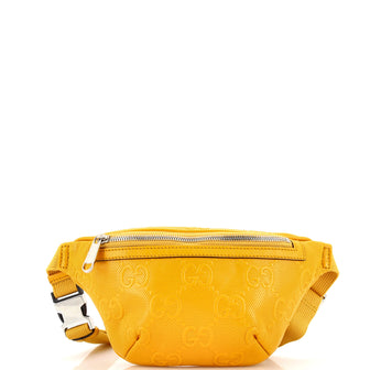Gucci Belt Bag GG Embossed Perforated Leather Small