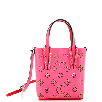 Christian Louboutin Cabata Tote Perforated Leather Mini