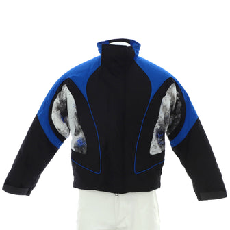 Louis Vuitton Men's Monogram Splatter Padded Blouson Jacket Nylon