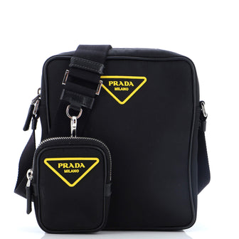 Prada Re-Edition Front Pocket Messenger Bag Tessuto Small