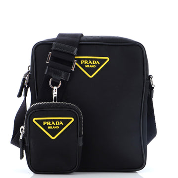 Prada Re-Edition Front Pocket Messenger Bag Tessuto Small