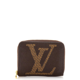 Louis Vuitton Zippy Coin Purse Reverse Monogram Giant
