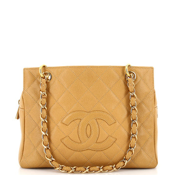 Chanel Petite Timeless Tote Quilted Caviar
