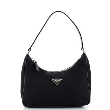 Prada Re-Edition 2005 Hobo Tessuto with Saffiano Leather Mini