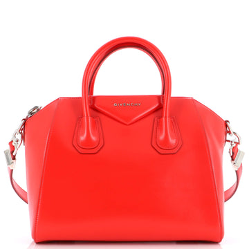 Givenchy Antigona Bag Glazed Leather Small