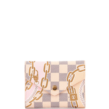 Louis Vuitton Victorine Wallet Limited Edition Nautical Damier