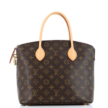 Louis Vuitton Lockit NM Handbag Monogram Canvas PM