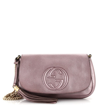 Gucci Soho Chain Crossbody Bag Leather Medium