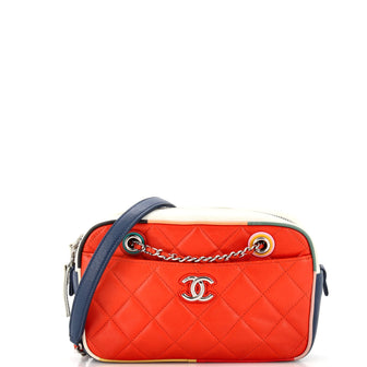 Chanel Cuba Camera Bag Quilted Lambskin Small