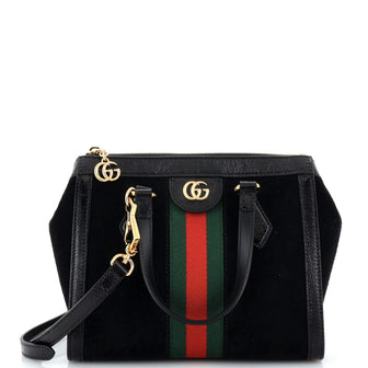 Gucci Ophidia Top Handle Tote Suede Small