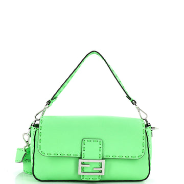 Fendi Selleria Baguette NM Bag Leather Medium